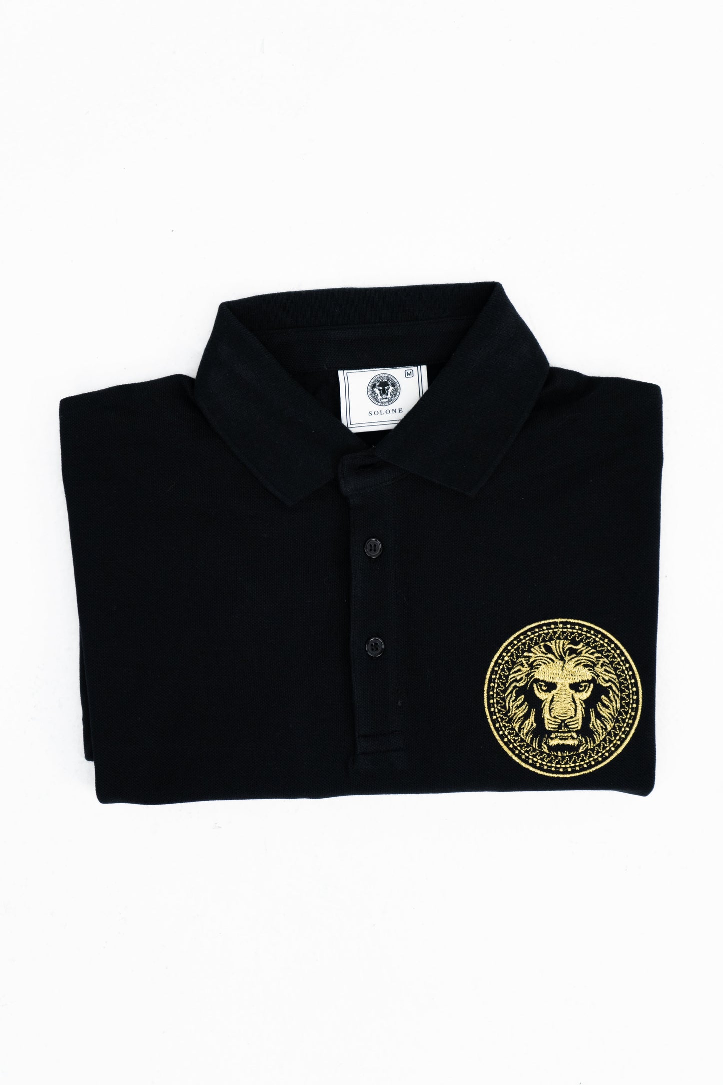 Gold Logo Polo