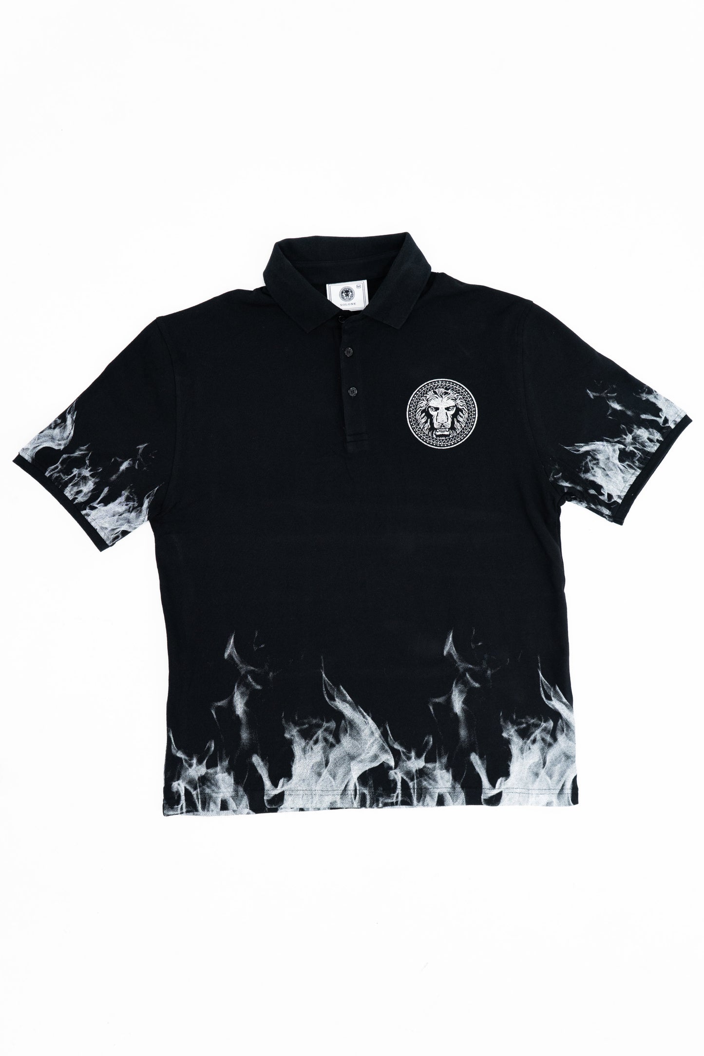 Silver Flames Polo